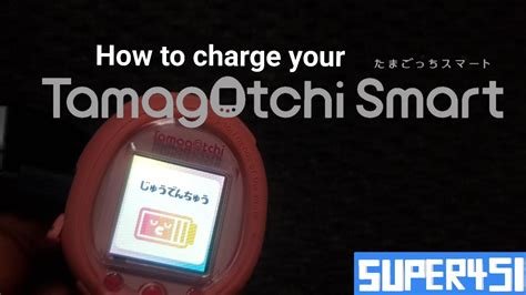 how to charge a Tamagotchi